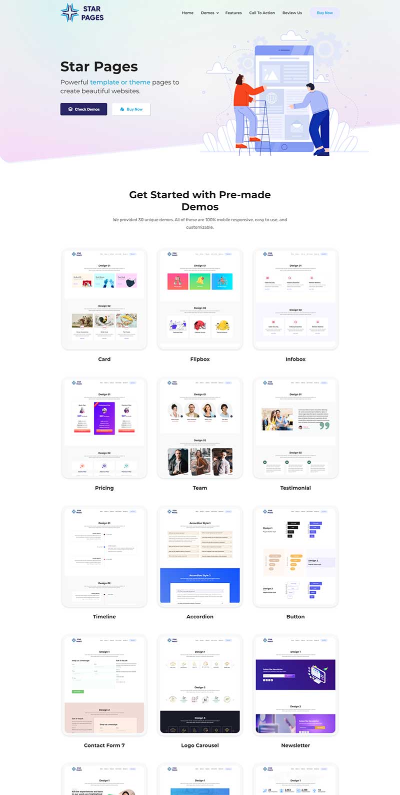 设计作品展示类前端网页模板-源码分享网