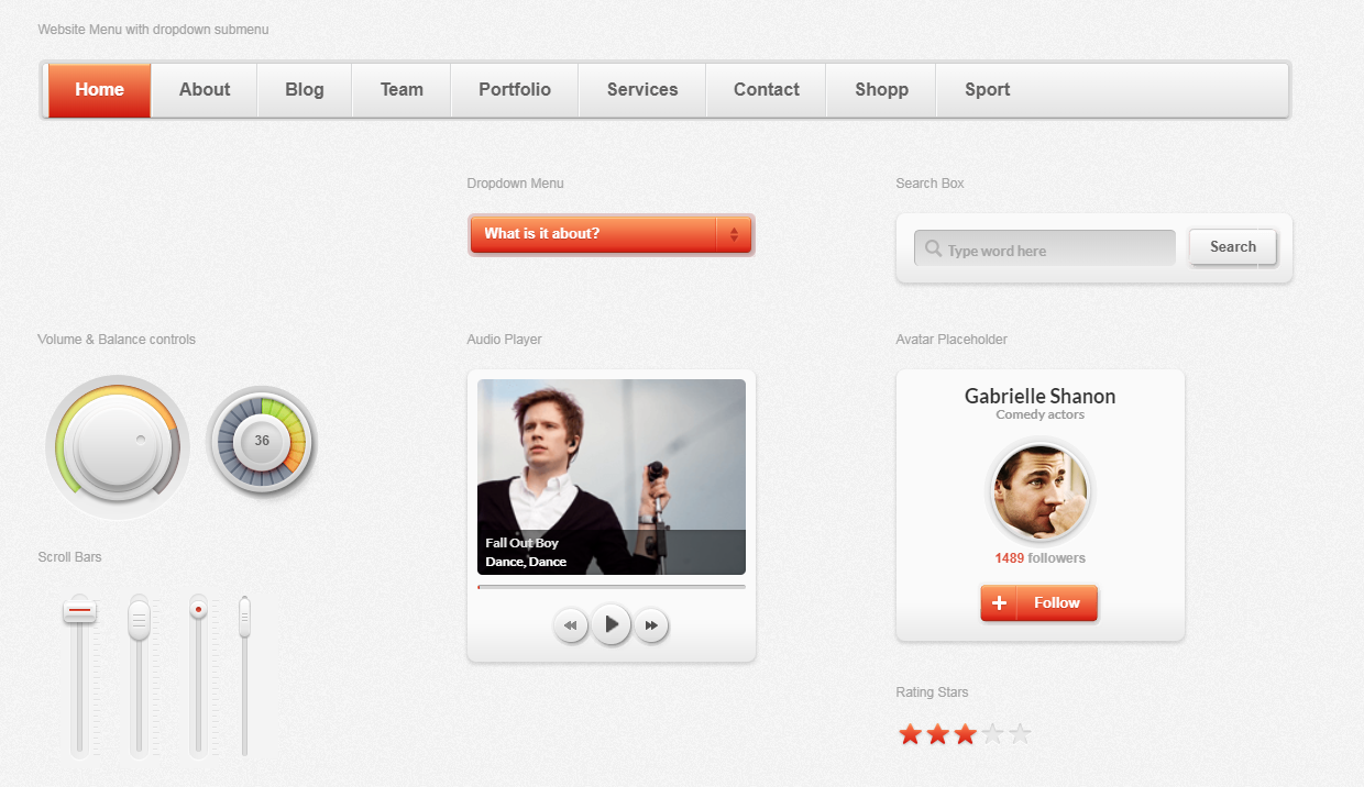 Bootstrap Arcticsunset模版-源码分享网