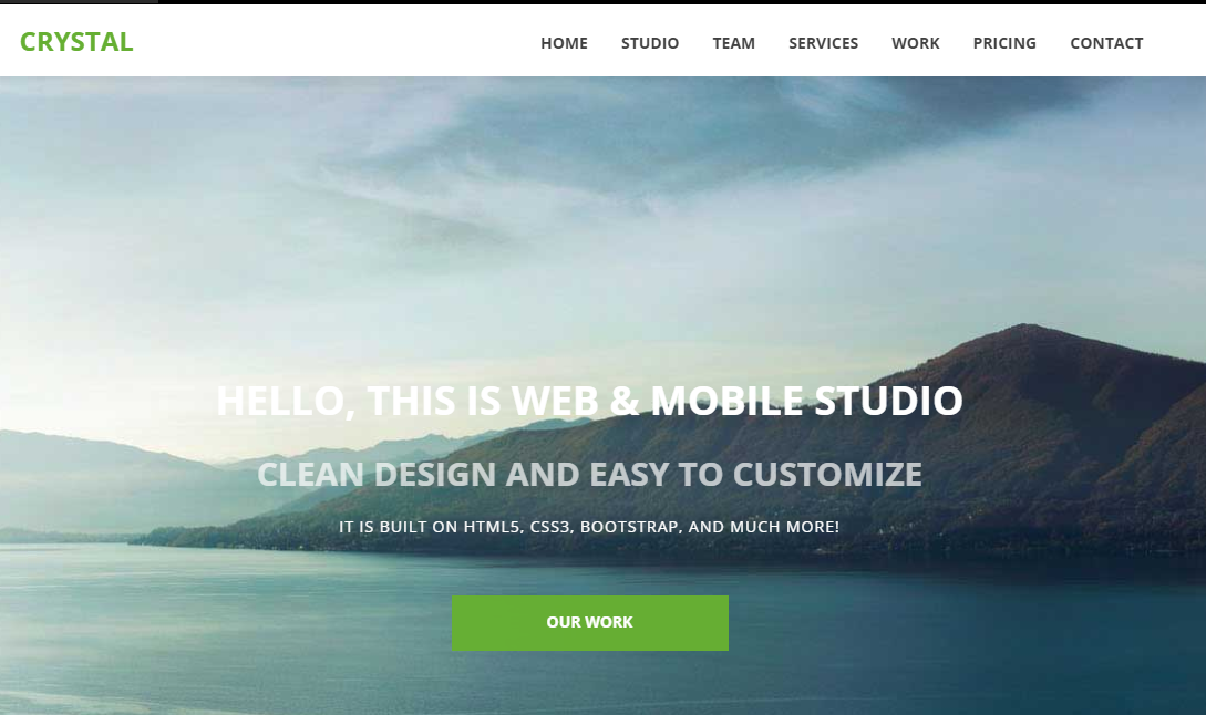 jQuery工作室网站模板