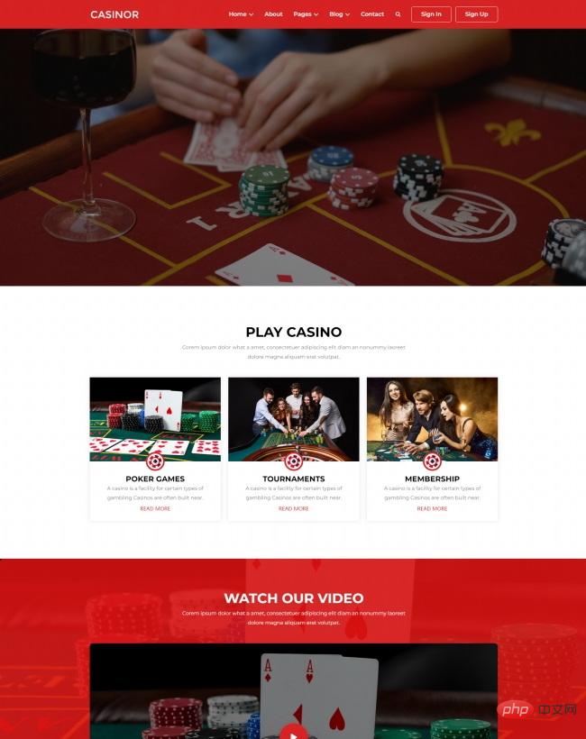 HTML5娱乐游戏公司宣传网站模板-源码分享网