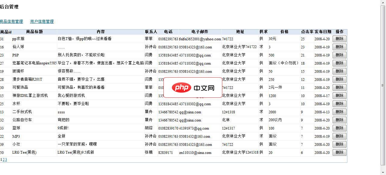 校园C2C二手市场源码