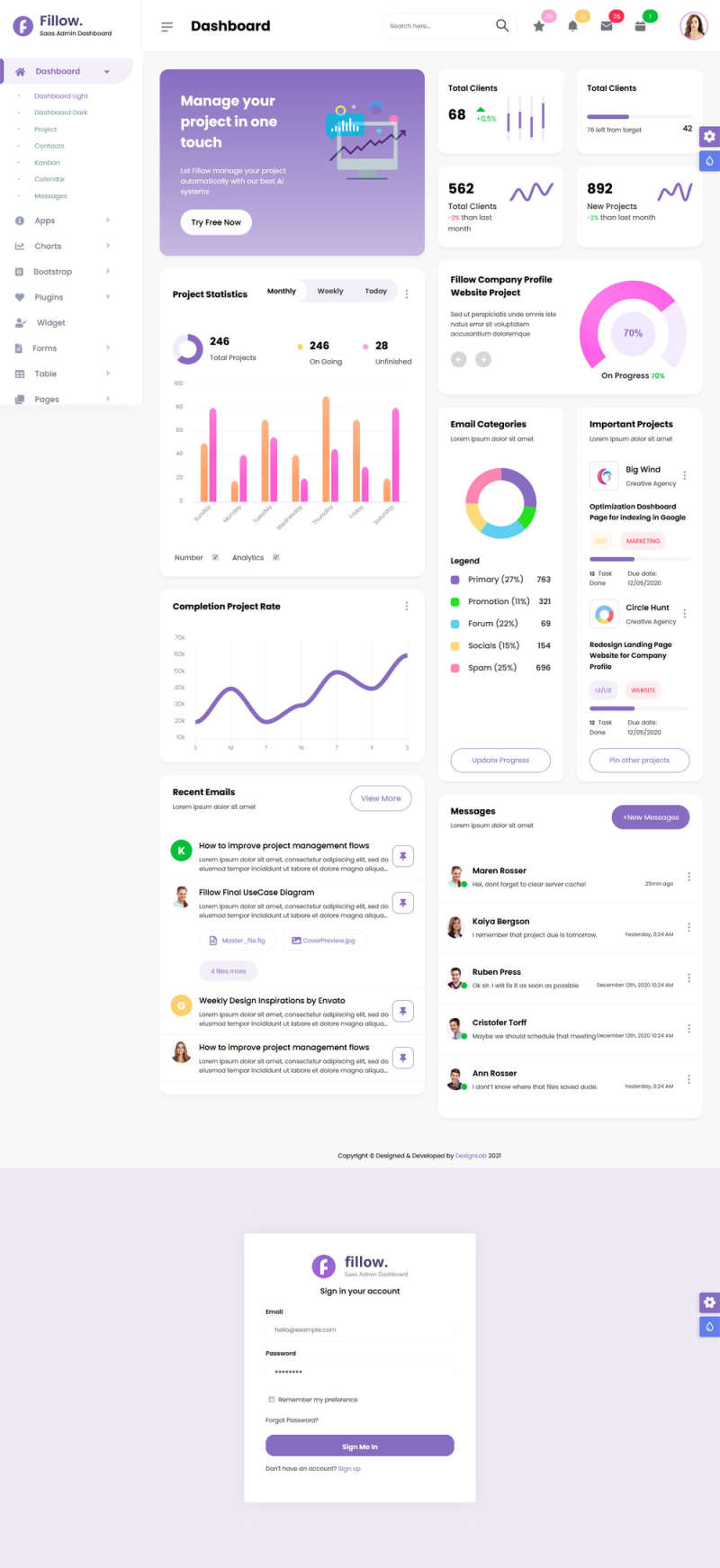 app业务统计管理后台模板-源码分享网