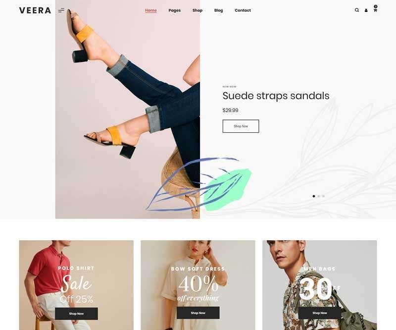 Bootstrap服装购物商城前端模板-源码分享网