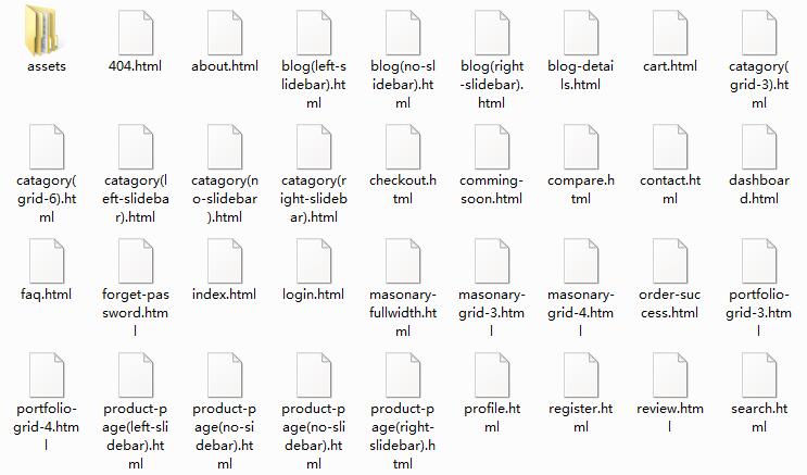 理发店艺术发廊电商网站Bootstrap模板-源码分享网