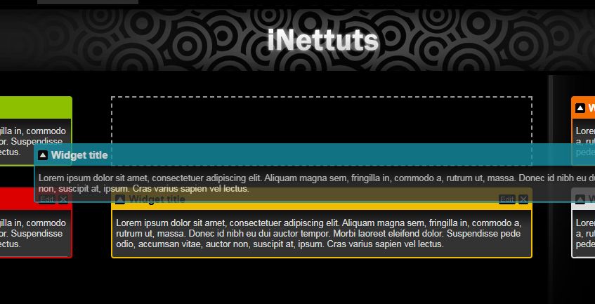 仿iGoogle模块拖动、编辑完整版-源码分享网