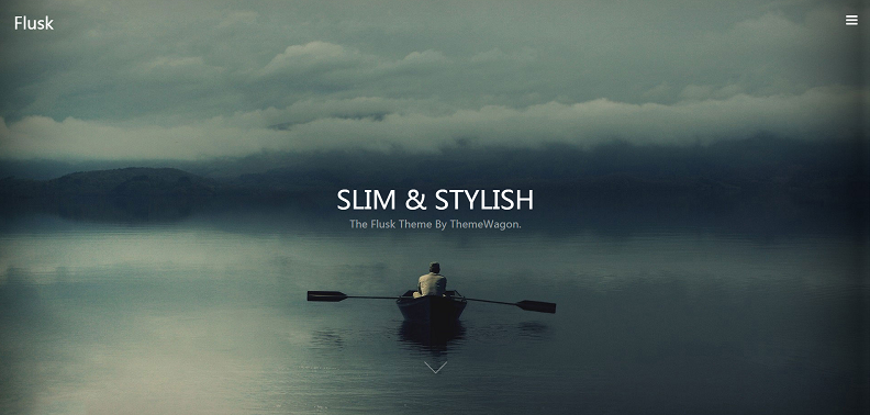全屏响应式旅游门户网站模板-Flusk