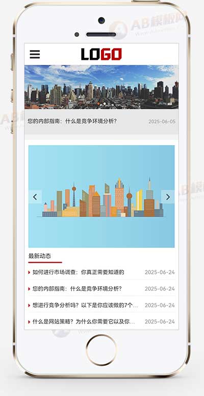 (自适应手机端)政府机构网站模板 组织协会网站源码下载