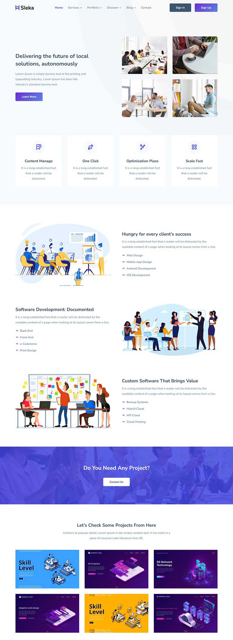 创新IT服务与软件开发网站前端静态html模板-源码分享网