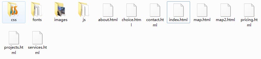 大气的旅行社html静态模板