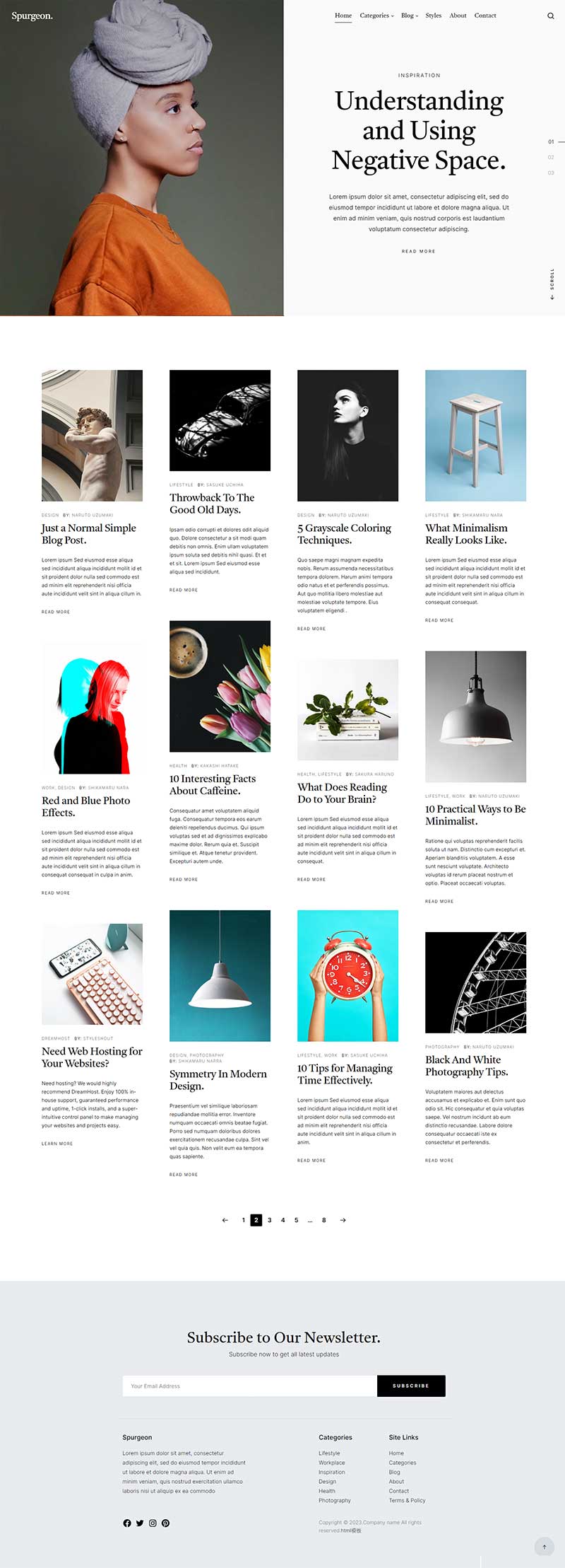 响应式艺术作品展示前端静态html网站模板-源码分享网