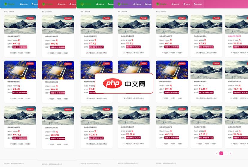 青辰网络拍卖管理系统NAS X3.5-源码分享网