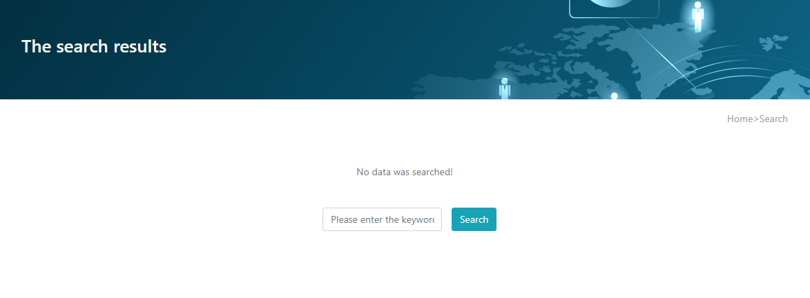 PbootCMS英文站搜索效果页面包屑显示中文的修改方法-源码分享网