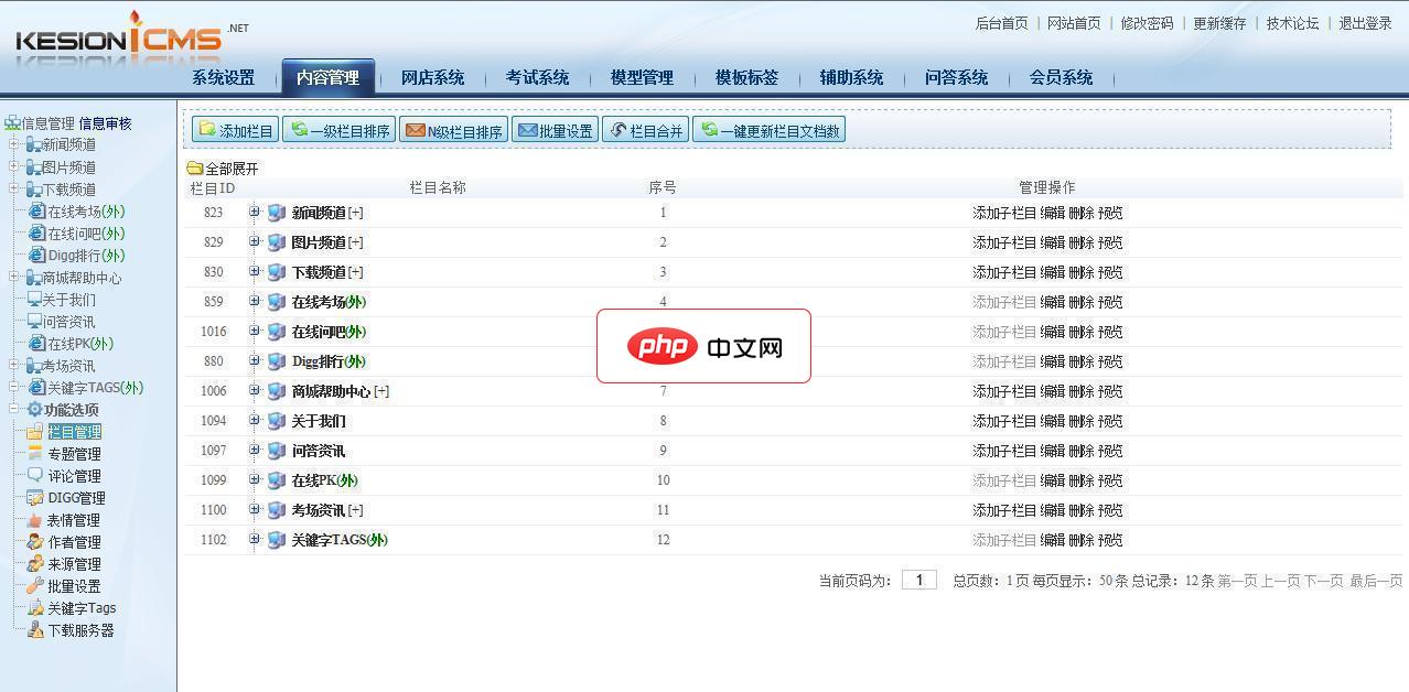 KesionIMALL在线商城系统