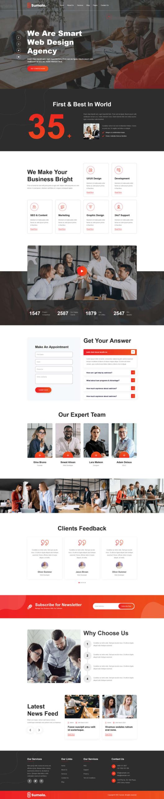 web软件应用开发公司官网html5模板-源码分享网